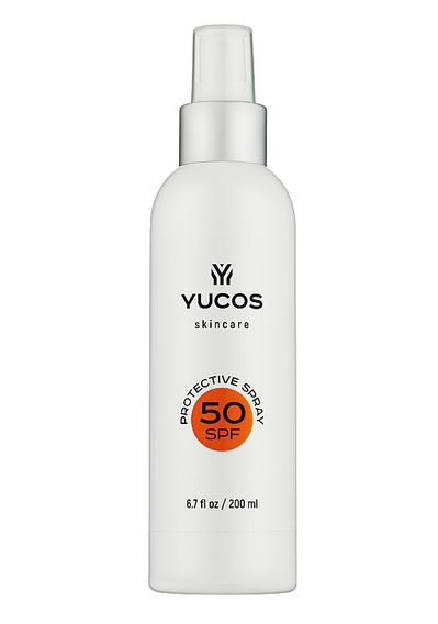 Сонцезахисний спрей для тіла spf 50 YUCOS PROTECTIVE SPRAY SPF 50 360 фото